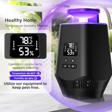 Indoor Fruit Fly Trap - Fooxem 2-in-1 Bug Zapper