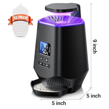 Indoor Fruit Fly Trap - Fooxem 2-in-1 Bug Zapper