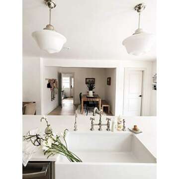 Kingston Brass KS3196AL Restoration Water Filtration Faucet, 4-5/8 Inch in Spout Reach, Polished Nickel