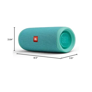 JBL FLIP 5, Waterproof Portable Bluetooth Speaker, Teal
