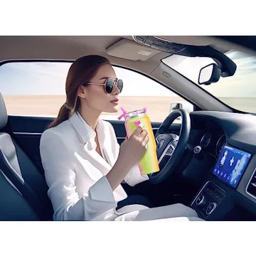 Meoky 32 oz Tumbler with Handle - Insulated & Leak Proof