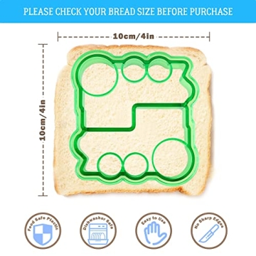 FUNGYAND All-in-One Sandwich Cutter and Bento Supplies Kit