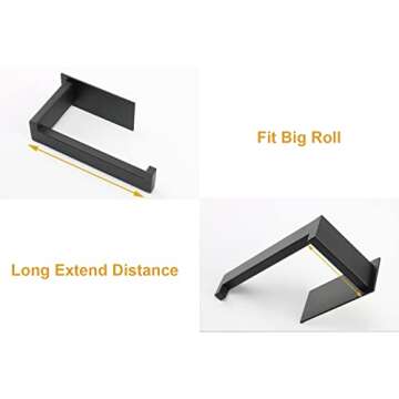 Vanloory Toilet Paper Holder - Durable & Stylish Solution