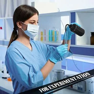 Nuogo 9 Pcs 250 ml Tattoo Wash Bottle Water Squirt Bottle Lab Squeeze Bottles Lash Water Bottle with Narrow Mouth Scale Labels Safety Rinse Bottle for Eyelash Extensions, Succulent Watering (Black)