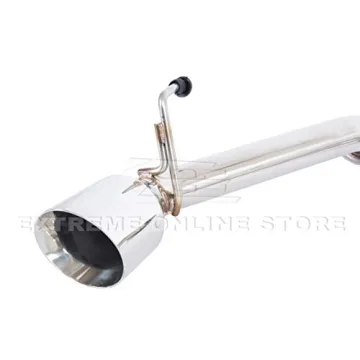 370Z Stainless Steel Dual Tips Exhaust | Easy Install