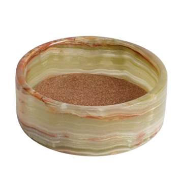 Radicaln Marble Wine Bottle Coaster Green Onyx 5.5" Inch Handmade Drink Coasters Wine Stand - Used A...