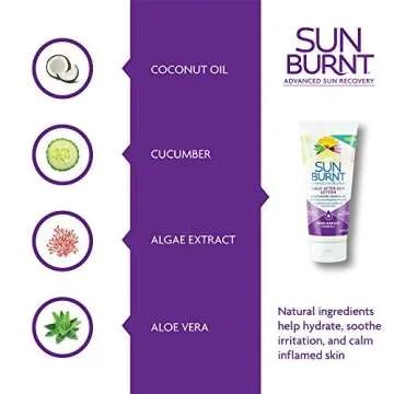 Sunburnt Advanced After-Sun Lotion, 6 Ounce