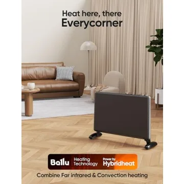 Ballu Mica Infrared Heater WiFi Alexa 1500W Large Room