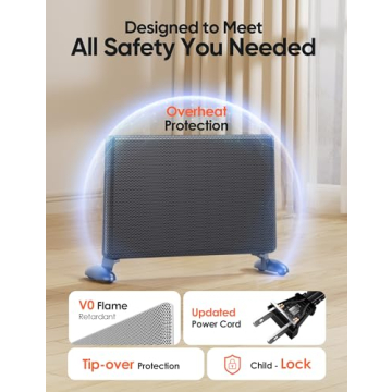 Ballu Mica Infrared Heater WiFi Alexa 1500W Large Room