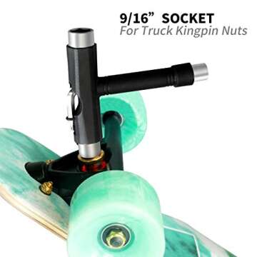 Multi-Functional Skate Tool for All Skateboard Enthusiasts