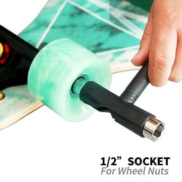 Multi-Functional Skate Tool for All Skateboard Enthusiasts