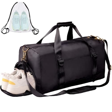 Sports Gym Bag for Men and Women with Wet Pocket