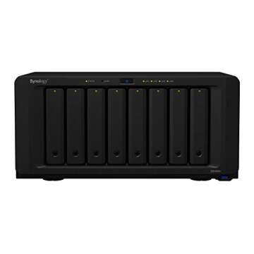 Synology 8-Bay NAS Diskless DS1819+ with Expandable Memory and High-Speed Performance