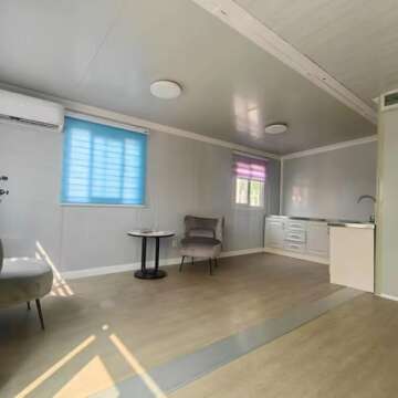 Expandable Prefab House Tiny Homes to Live in for Adults Mini Foldable Container House Mobile Home Modular Homes Mini Live Houses - 2 Floors