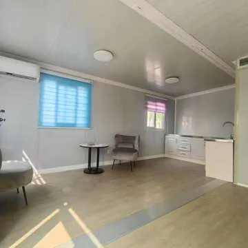 Expandable Prefab House Tiny Homes to Live in for Adults Mini Foldable Container House Mobile Home Modular Homes Mini Live Houses - 2 Floors