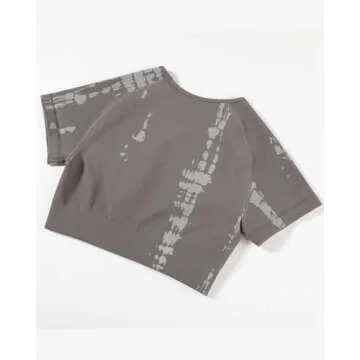 AUROLA Seamless Workout T-Shirts for Women in Mocha