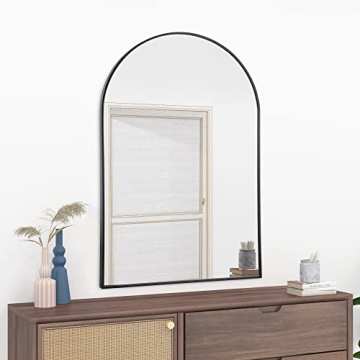 NeuType Arched Wall Mirror 36"x24" Premium Full Length