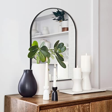 NeuType Arched Wall Mirror 36"x24" Premium Full Length