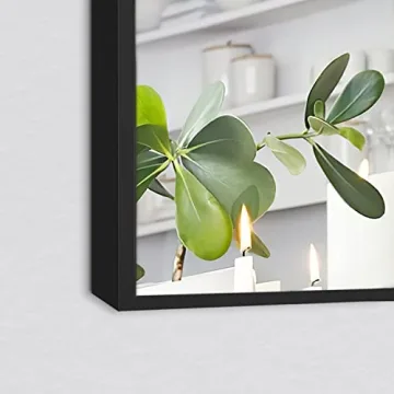 NeuType Arched Wall Mirror 36"x24" Premium Full Length