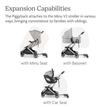 UPPAbaby Piggyback Ride-Along Board for Minu Strollers