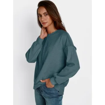 Comfortable AUTOMET Women's Pullover Sweatshirt for Fall 2024