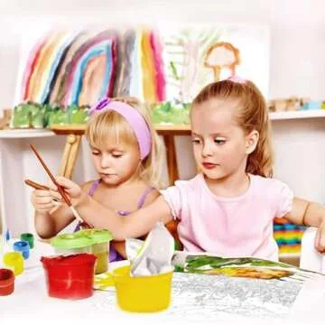 64 Sheets Watercolor Paper Cotton 140LB/300GSM Thick Off-White Cold Press Paper Pack for Kid Child Watercolor Drawing Paper for Painting Art Works Drawing Supplies, 5 x 7 Inches