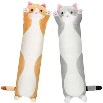 Aslion Cute Plush Cat Doll Soft Stuffed Pillow Gift
