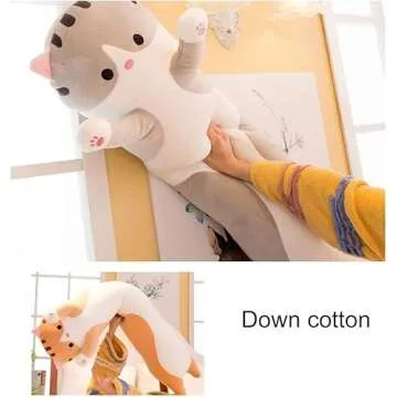 Aslion Cute Plush Cat Doll Soft Stuffed Pillow Gift