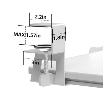 BONTEC Under Desk Keyboard Tray for Optimal Ergonomics