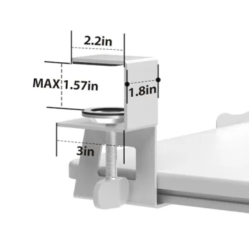 BONTEC Under Desk Keyboard Tray for Optimal Ergonomics