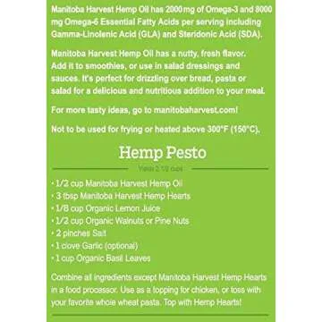 Manitoba Harvest Organic Hemp Oil - Cold Pressed Nutritional Powerhouse