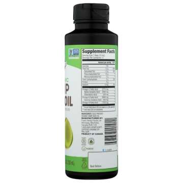 Manitoba Harvest Organic Hemp Oil - Cold Pressed Nutritional Powerhouse