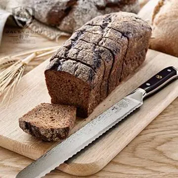 DALSTRONG 10.25 inch Serrated Bread Knife - Shogun Series