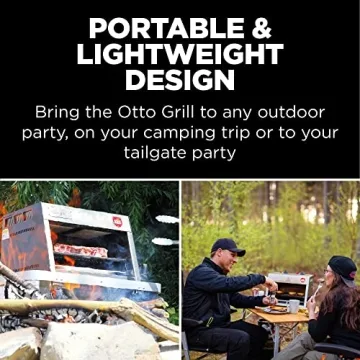 Otto Grill Lite, 1500°F Infrared Steak Grill for Gourmet Cooking