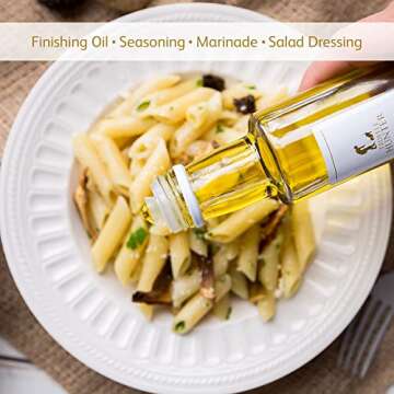 TruffleHunter - White Truffle Oil - Extra Virgin Olive Oil for Cooking & Seasoning - 3.38 Oz