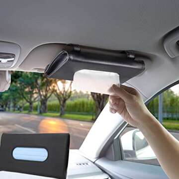 BANCHELLE Car Tissue Holder for Easy Tissue Access