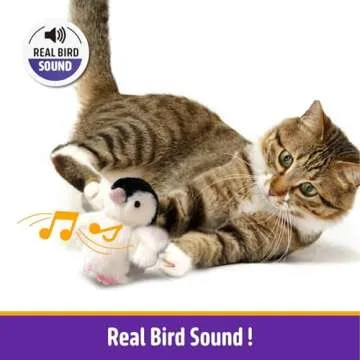Interactive Rechargeable Penguin Cat Toy for Fun Playtime