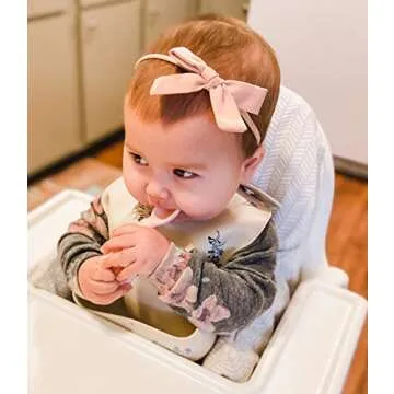 Chic Silicone Spoon & Fork Set for Babies - Safe & Stylish