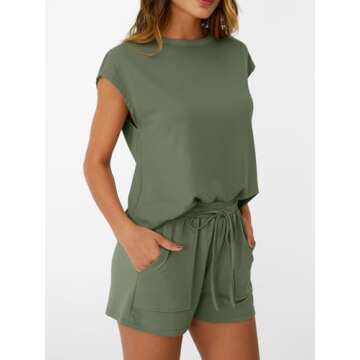 AUTOMET Womens Lounge Two-Piece Set for Stylish Comfort