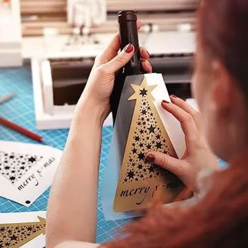 Frienda 12" x 80 ft Stencil Sheets for Creative Projects