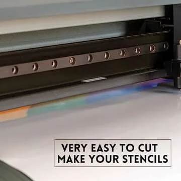 Frienda 12" x 80 ft Stencil Sheets for Creative Projects