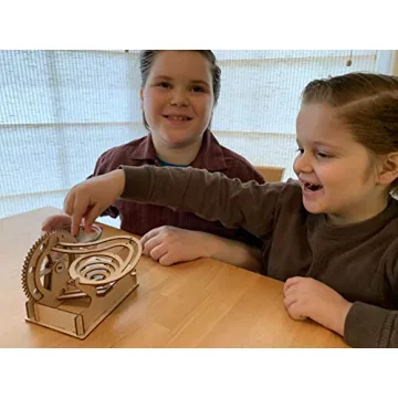 Solar Wooden Marble Run STEM Toy for Kids 8-12 Educational Fun