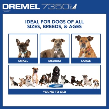 Dremel 7350-PET Nail Grinder for Easy Pet Grooming