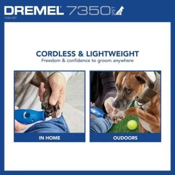 Dremel 7350-PET Nail Grinder for Easy Pet Grooming