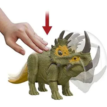 Jurassic World Dominion Sinoceratops Roar Strikers Figure