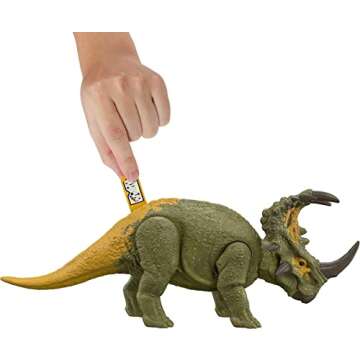 Jurassic World Dominion Sinoceratops Roar Strikers Figure