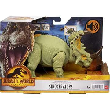 Jurassic World Dominion Sinoceratops Roar Strikers Figure