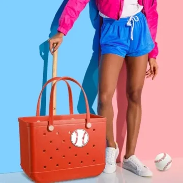 Mity Rain Sports Charms for Bogg Bag - Baseball Decor