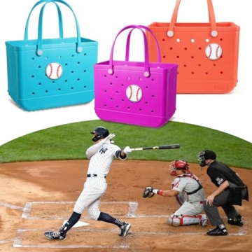 Mity Rain Sports Charms for Bogg Bag - Baseball Decor
