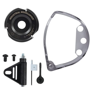 ARBORTECH Industrial Woodcarver Pro Kit | Ø 100 mm Carbide Wood Carving Disc for Angle Grinder with...